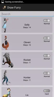 Draw Furry android App screenshot 6