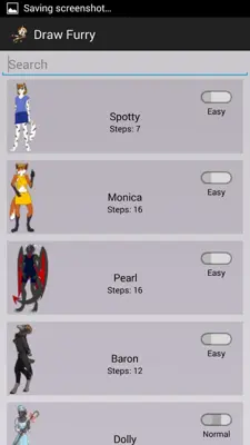 Draw Furry android App screenshot 7